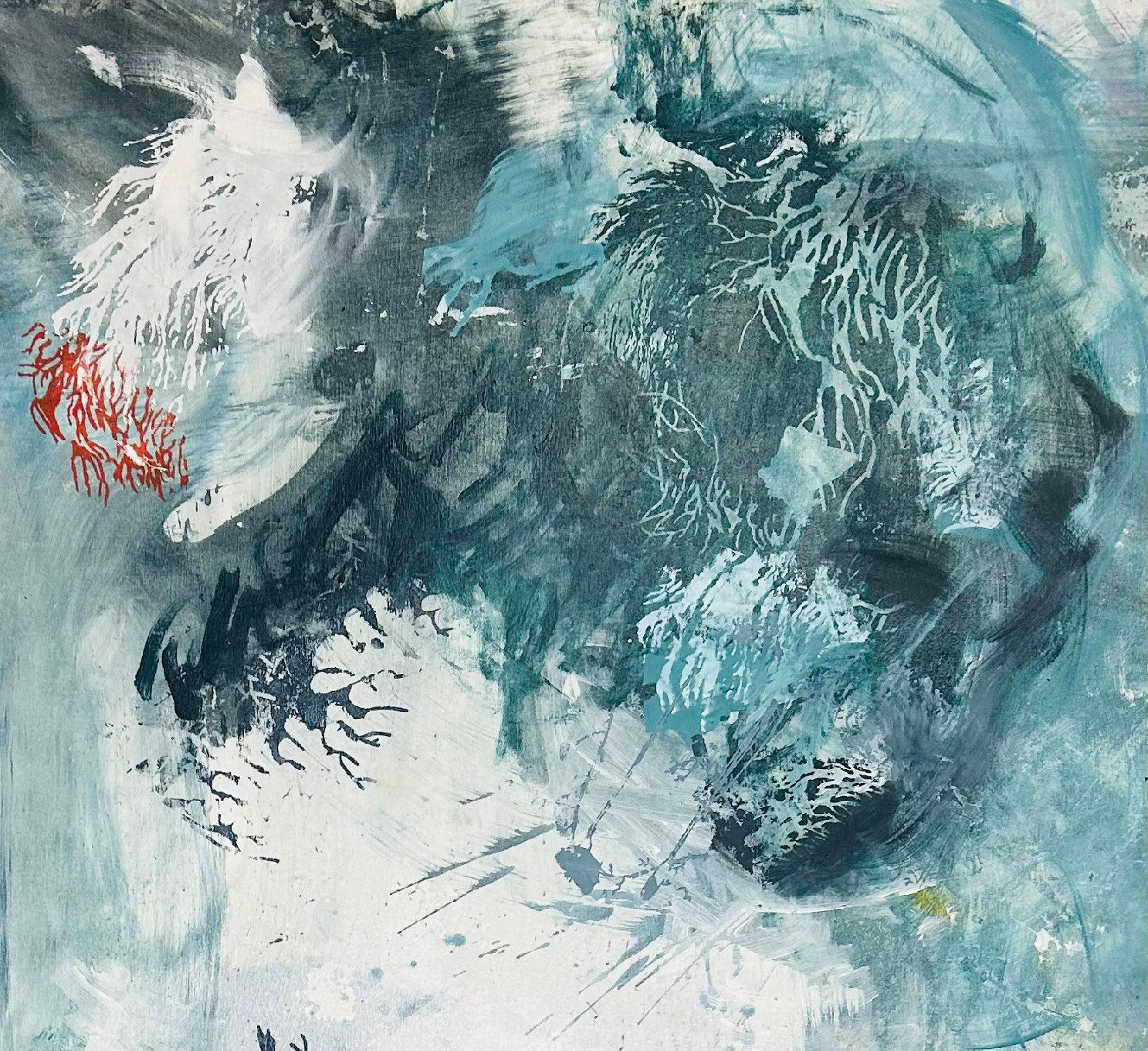 Amelie Ducommun, Sensitive Water Mapping #6, 2023