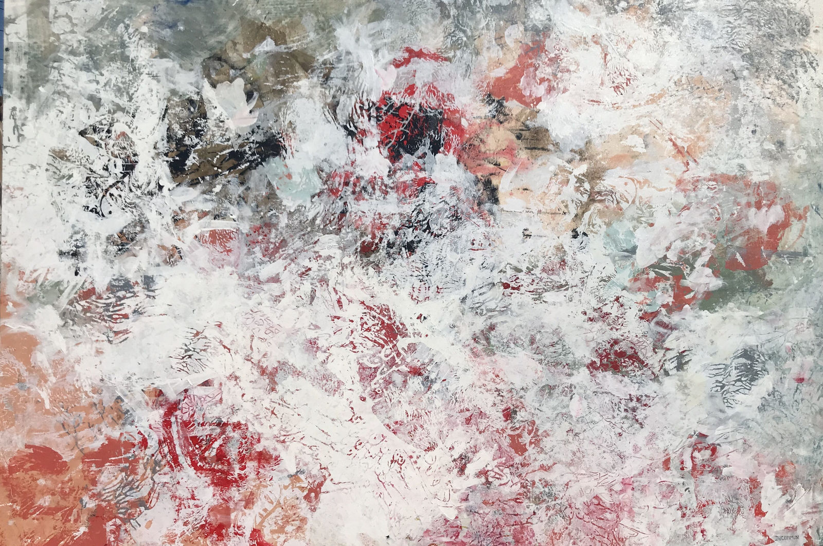 Amelie Ducommun, Sensitive Water Mapping #20, 2019