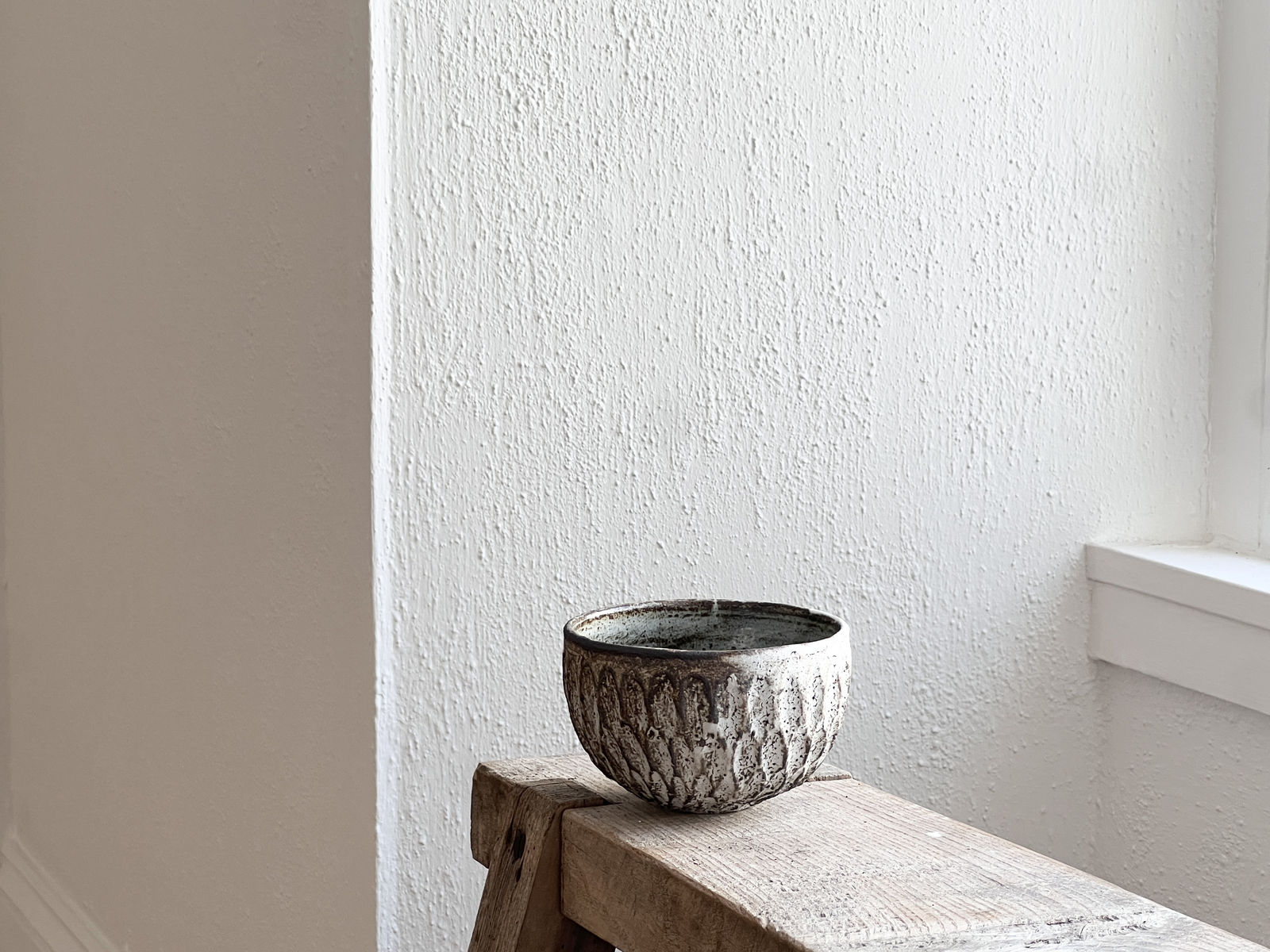 Akiko Hirai, Dry Kohiki Cereal Bowl Brown White, 2024