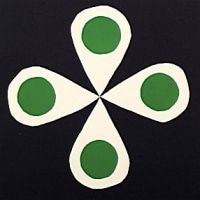 Breon O'Casey, Flower with Green Circles, 2001