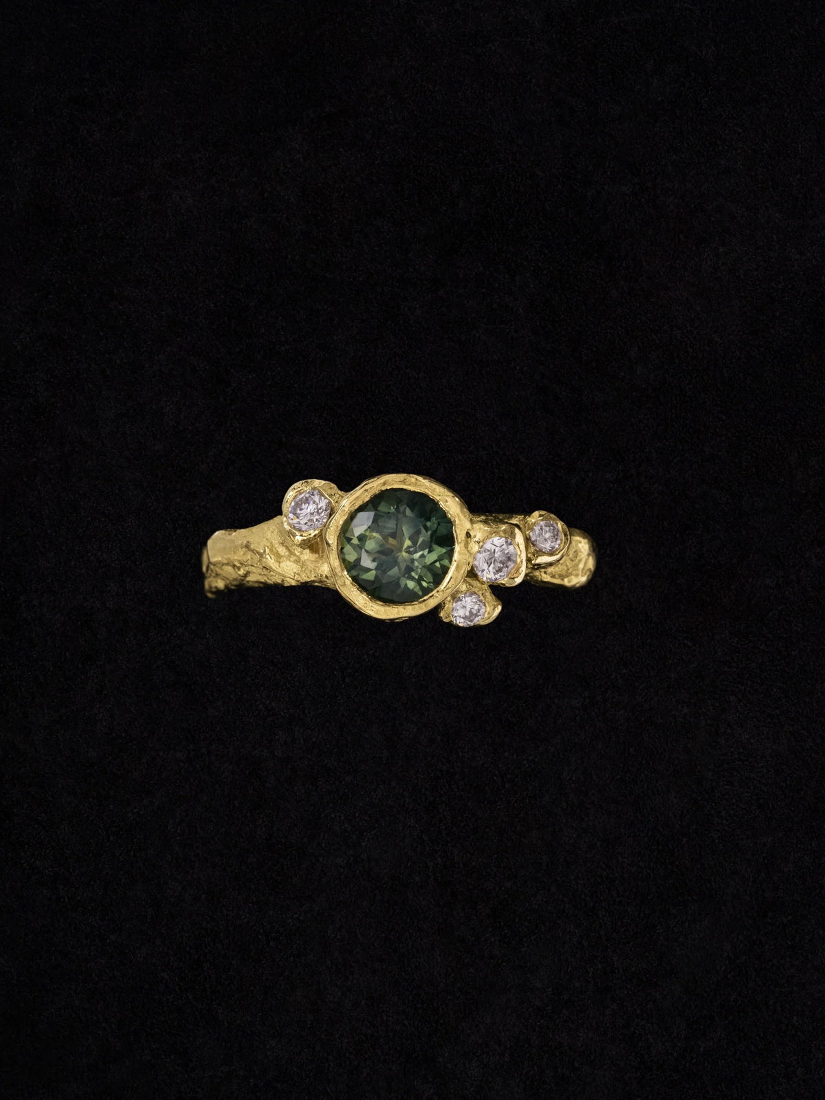 Emily Nixon, Verdant Tide Pool Ring, 2026