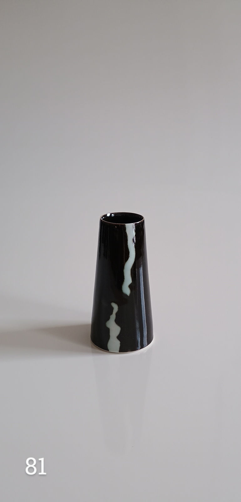 Chris Keenan, Monochrome ''Mites & 'Tites' Bud Pot (81), 2025