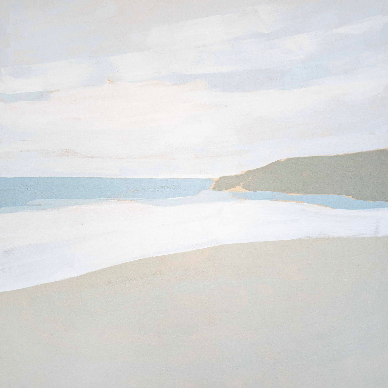 Sarah Woods, Spring Green, Gwenver, 2025