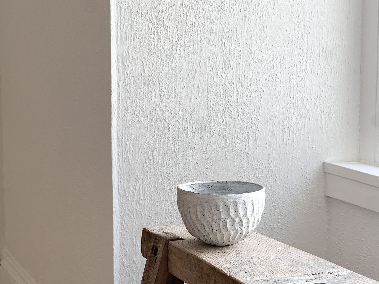 Akiko Hirai, Dry Kohiki Cereal Bowl White, 2024