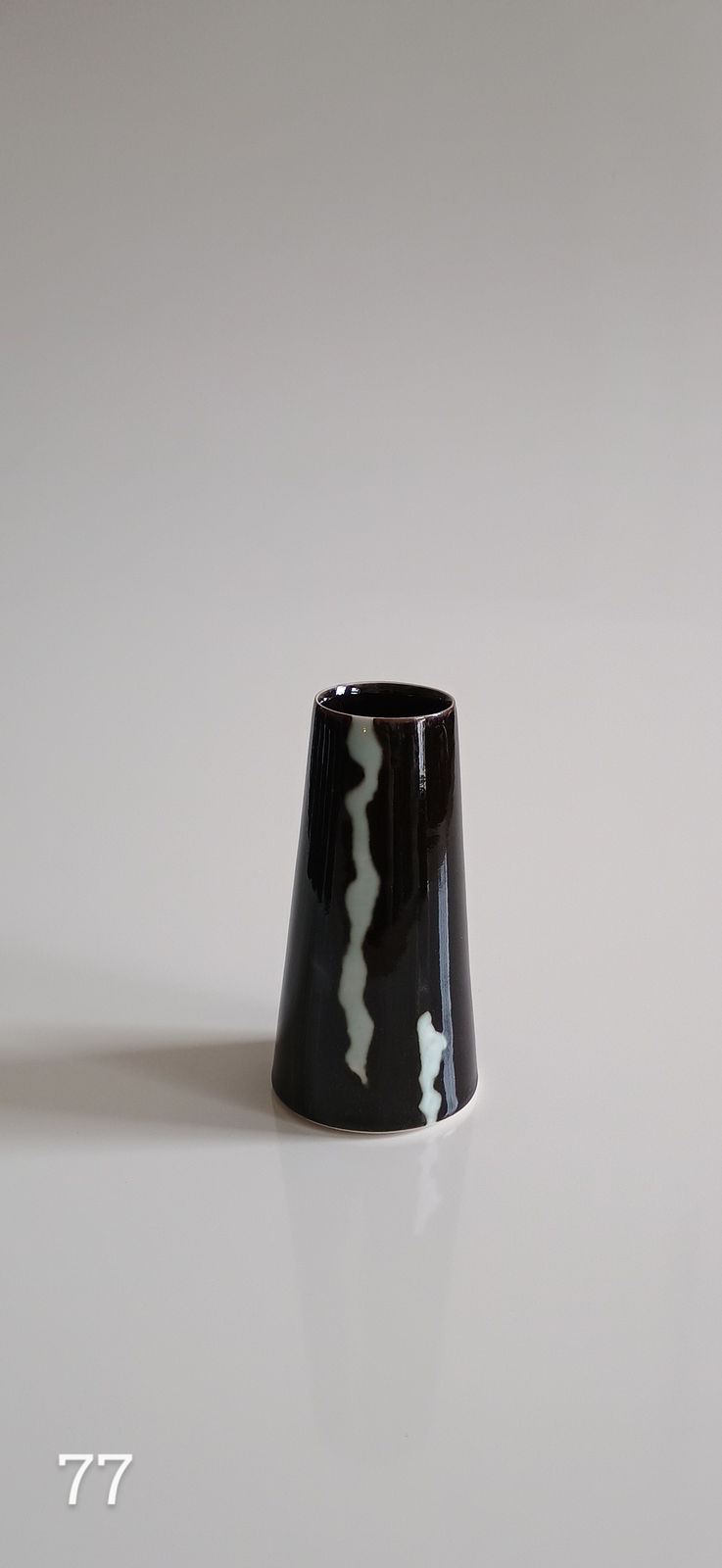 Chris Keenan, Monochrome ''Mites & 'Tites' Bud Pot (77), 2025