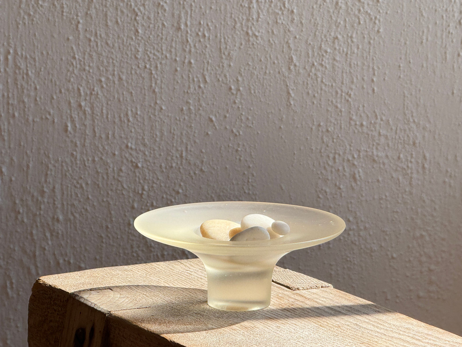 Celia Dowson, Reflections, Open Bowl (with Stones) (30), 2025
