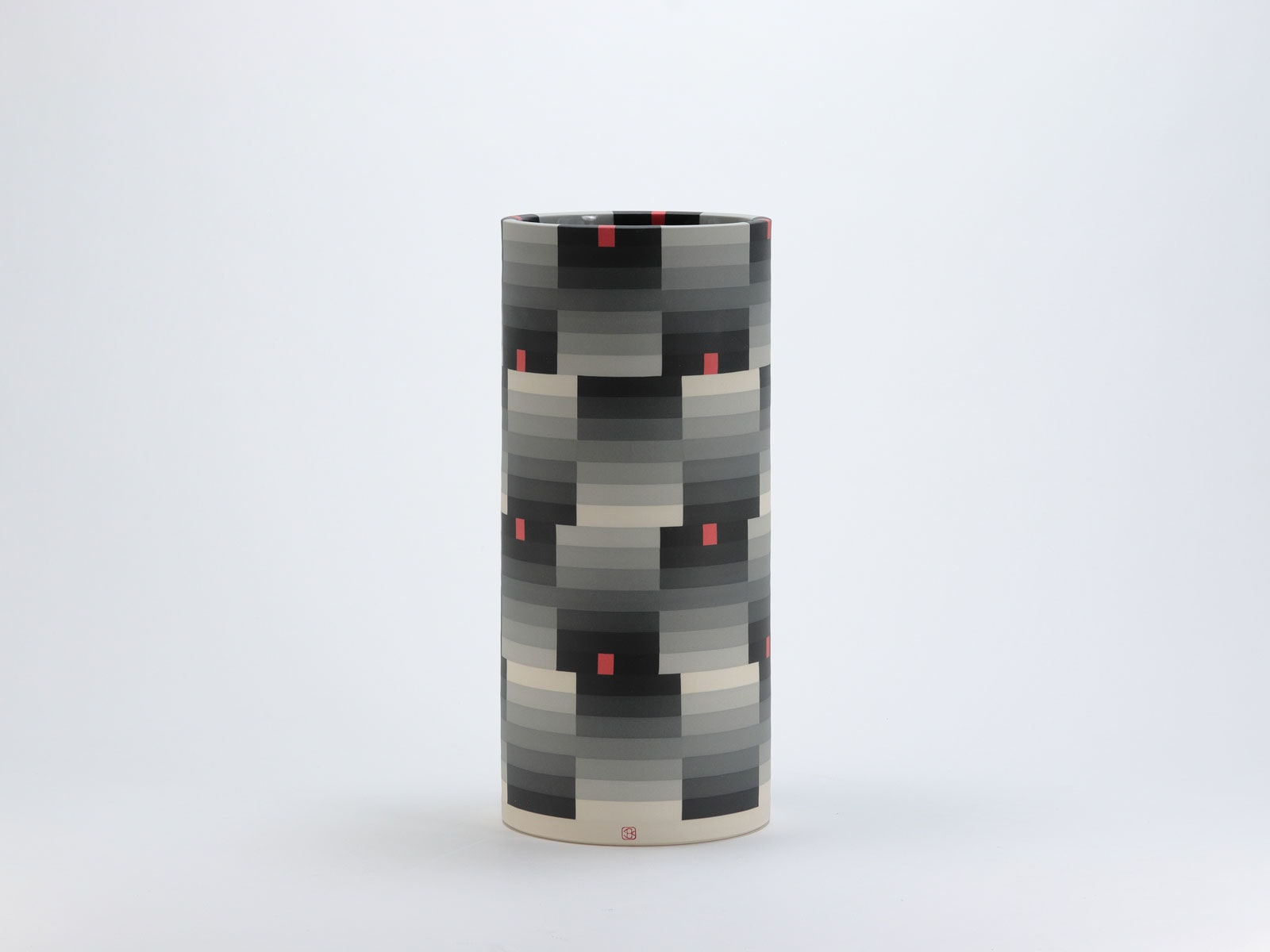 Jin Eui Kim, OPverse - Cylindrical Form (Figure and Ground) I, 2025