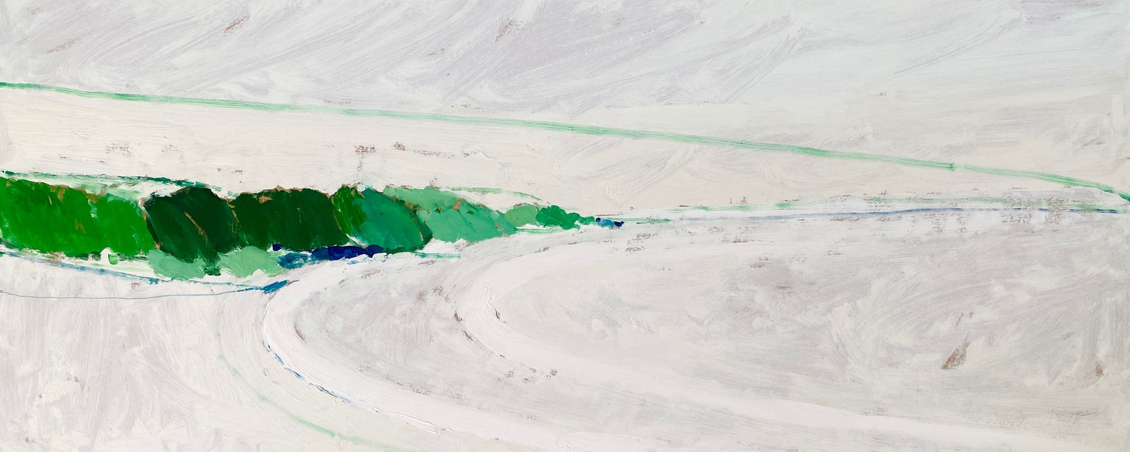 Martha Holmes, Porthmeor View from the Island, 2025