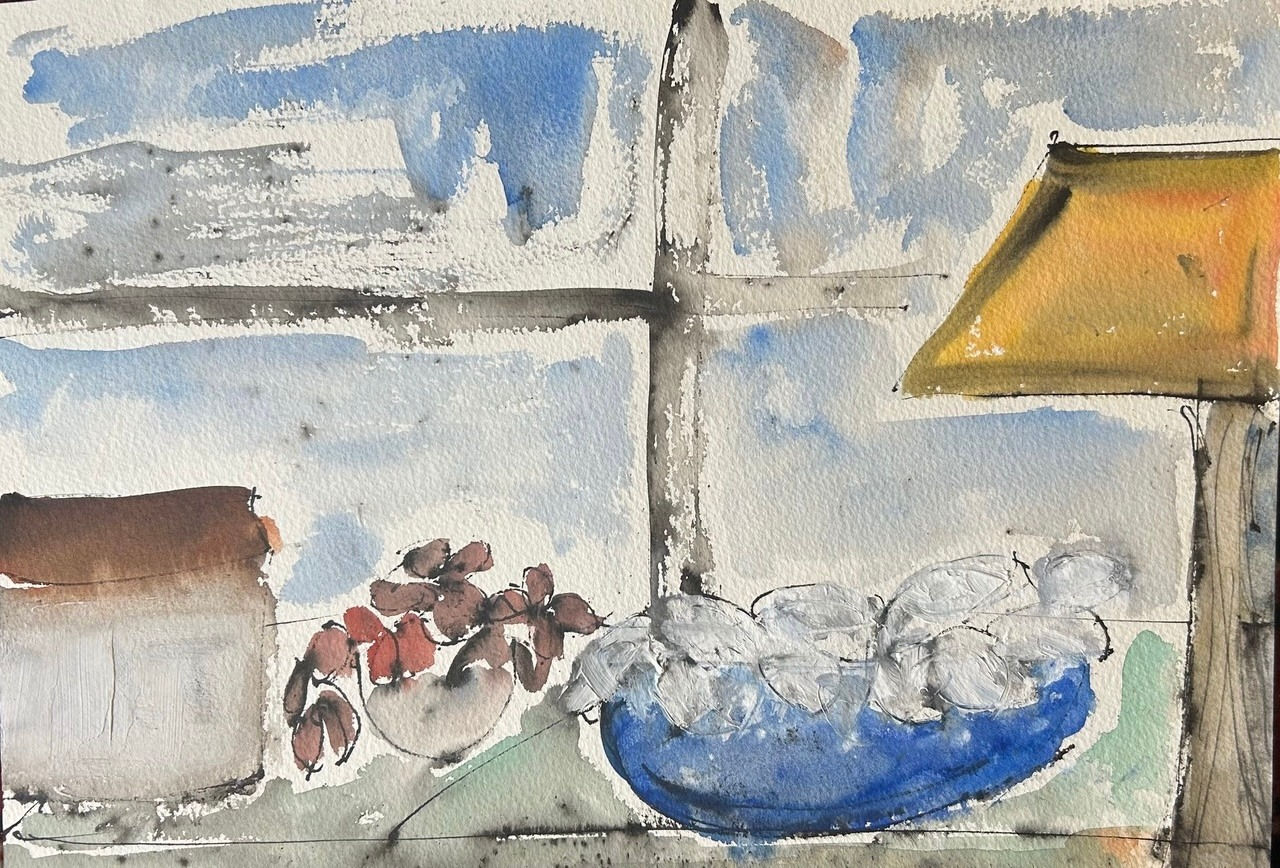 John Emanuel, On the Window Sill