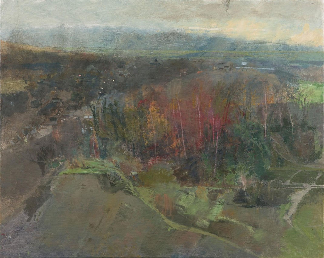 Paul Newland, Town at Dusk: Headlights