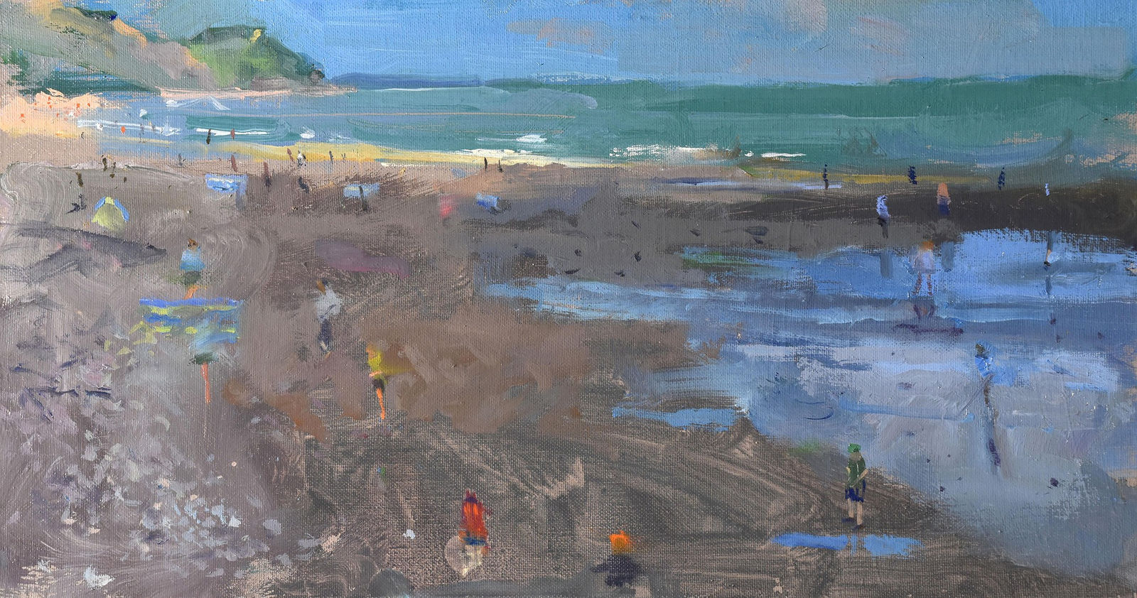 Richard Pikesley, High Summer, Golden Cap