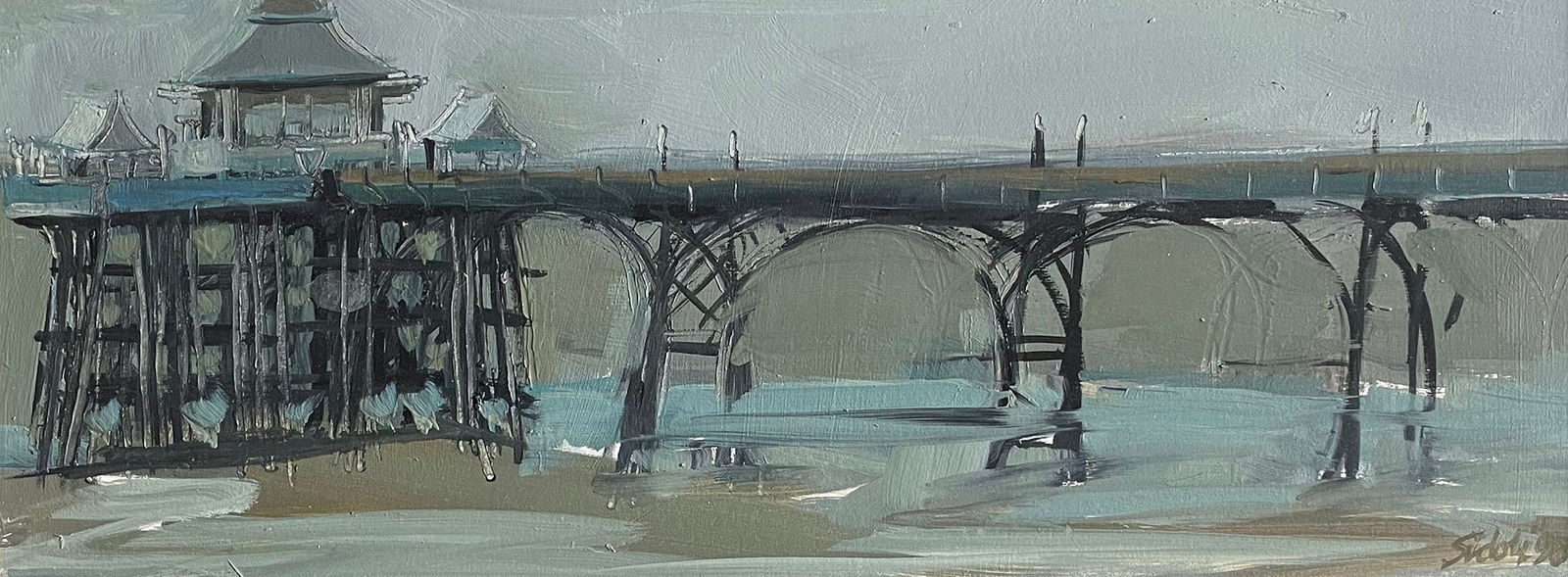 Dawn Sidoli, Clevedon Pier, Summer '98 (NFS)