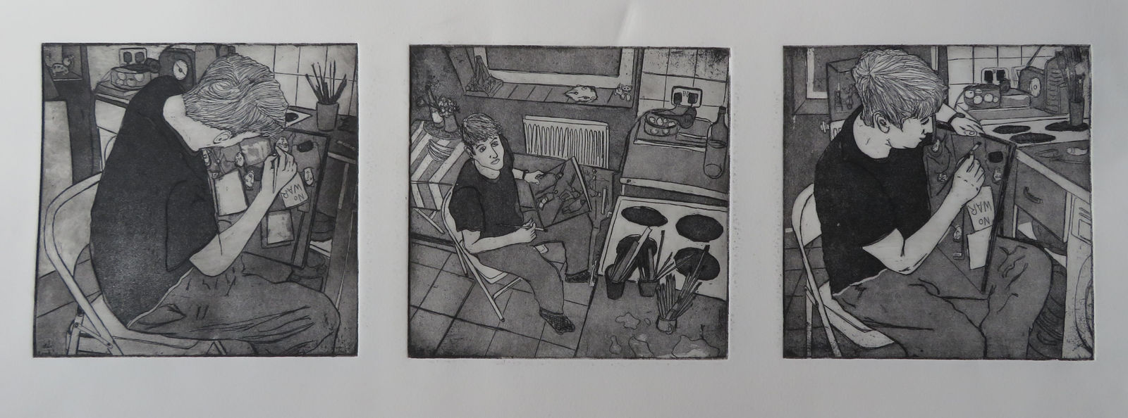 Isaac Mckenzie, Artist at Work