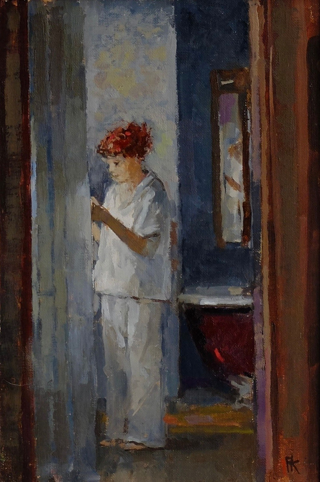 Pamela Kay, Bessie in the Bathroom