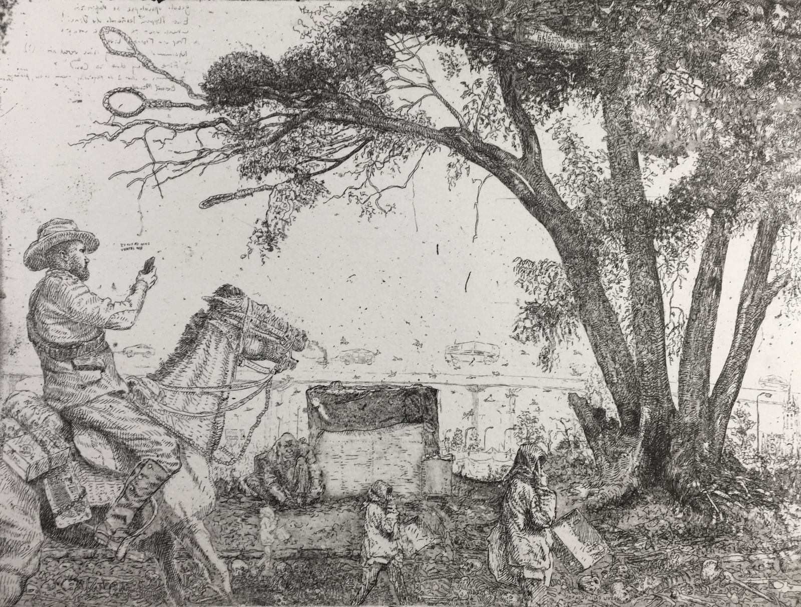 Johan Stegmann, The Apocalypse by Horseback (Niemand gaan my Niks vertel nie)