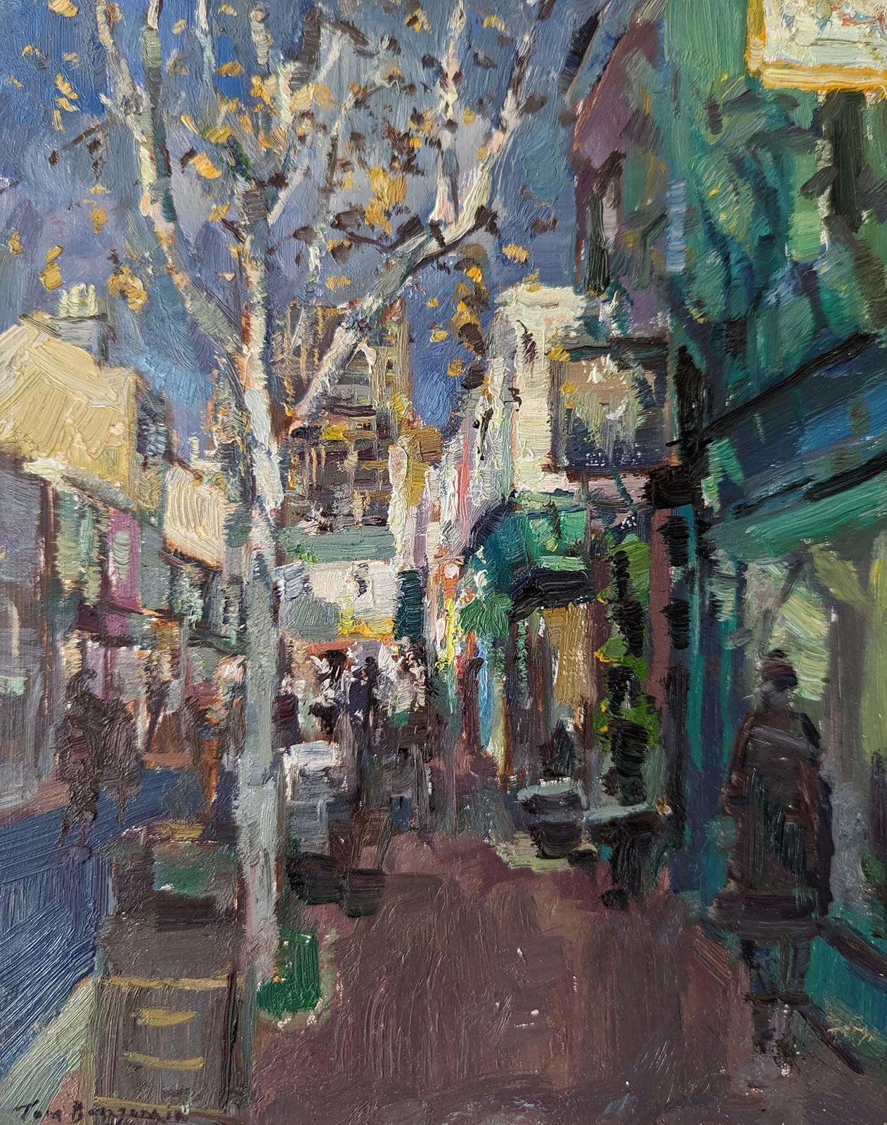 Tom Benjamin, Late Autumn on Sydney Street