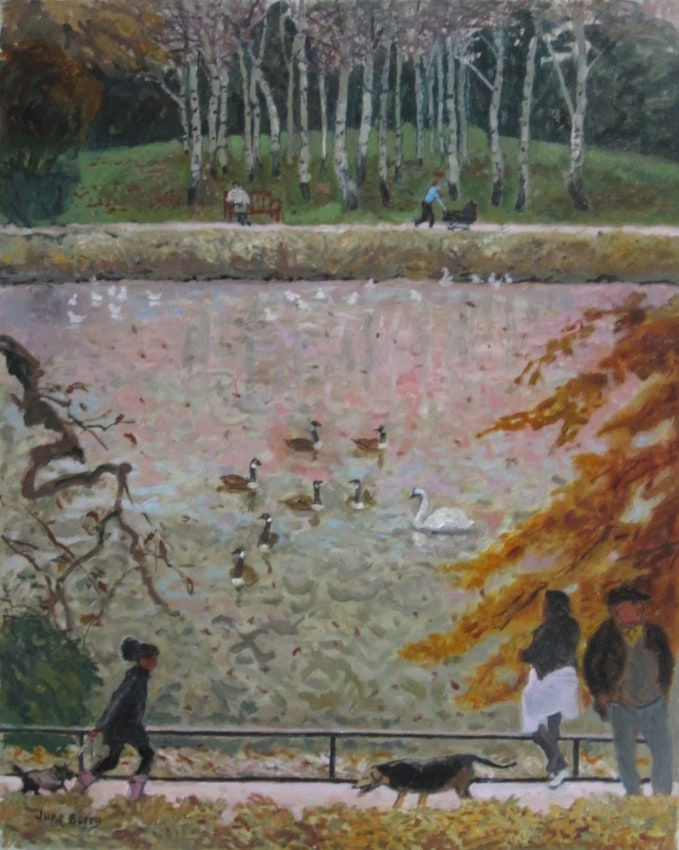 June Berry, The Lake, Pink Day