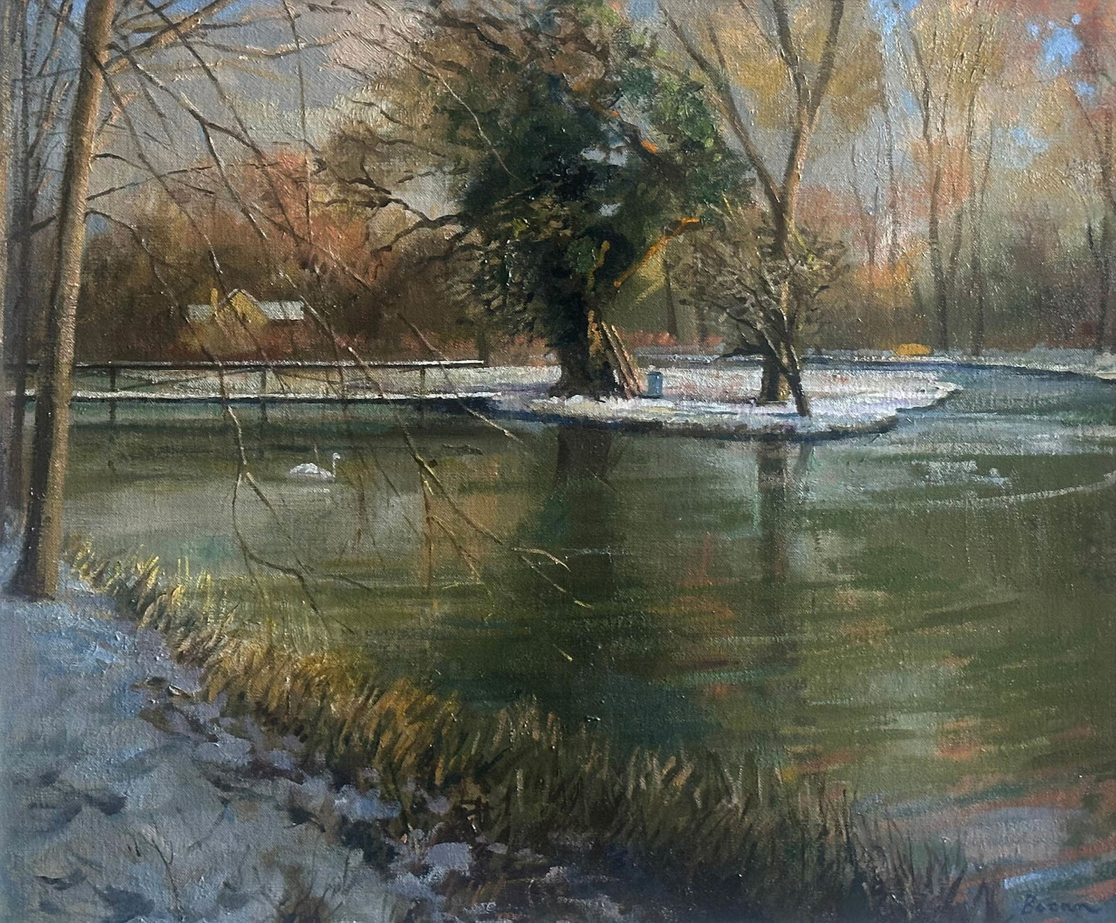 Robert Brown, Craven Fishery in Winter