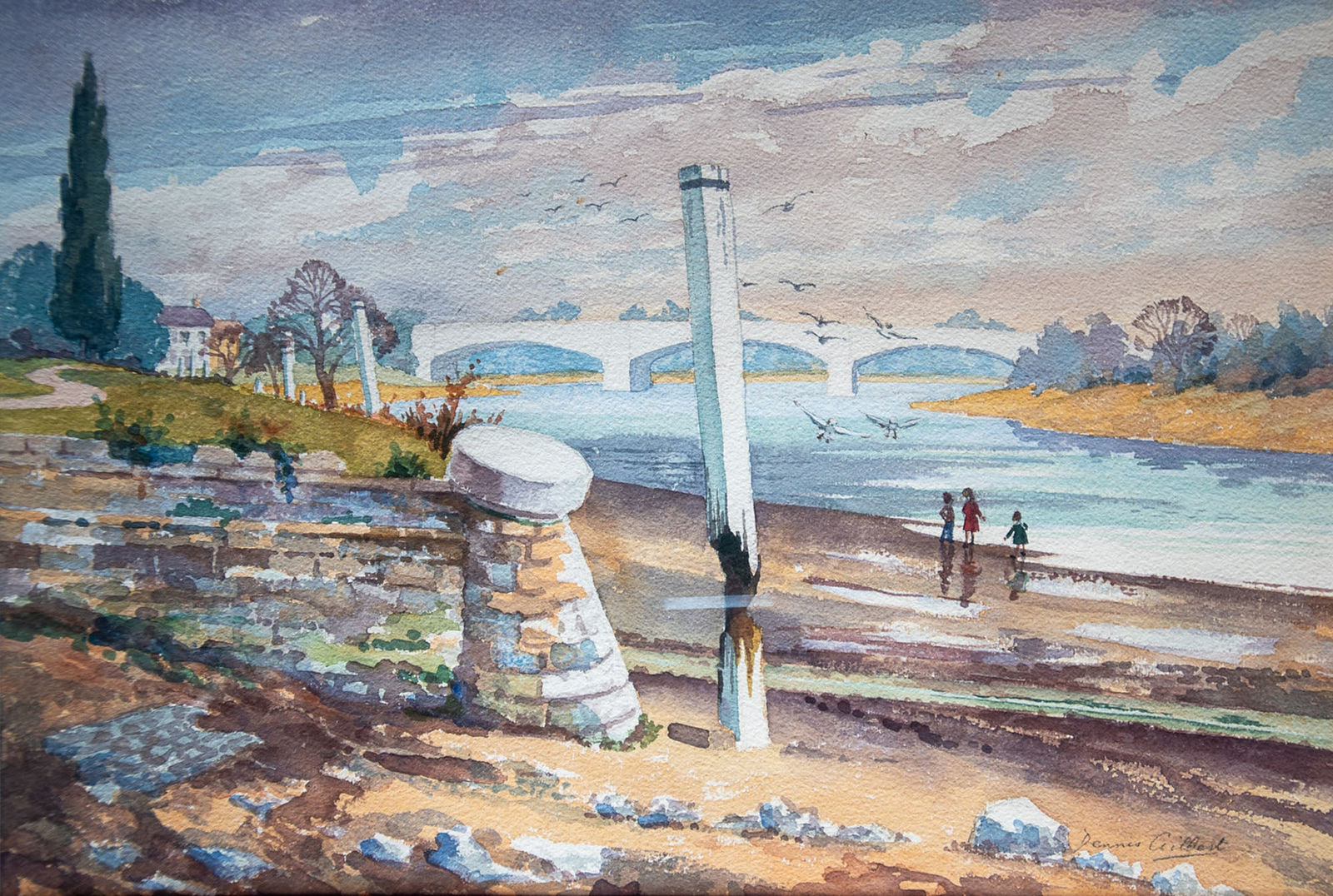 Dennis Gilbert, Chiswick Bridge