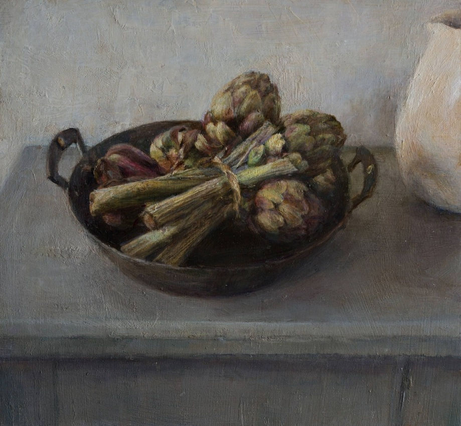 Sarah Spencer, Artichokes and Jug