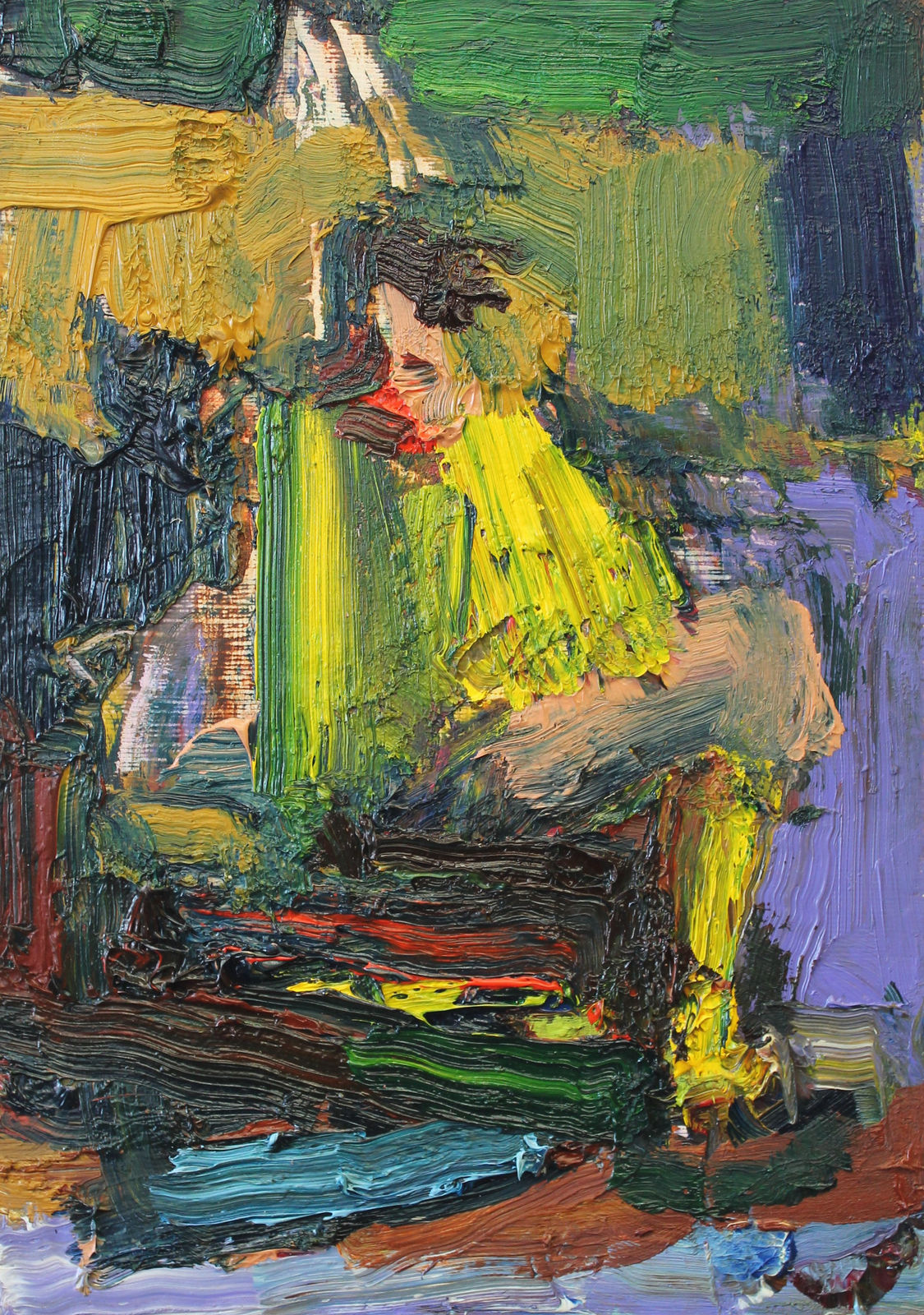 Craig Jefferson, Seated Figure in Yellow