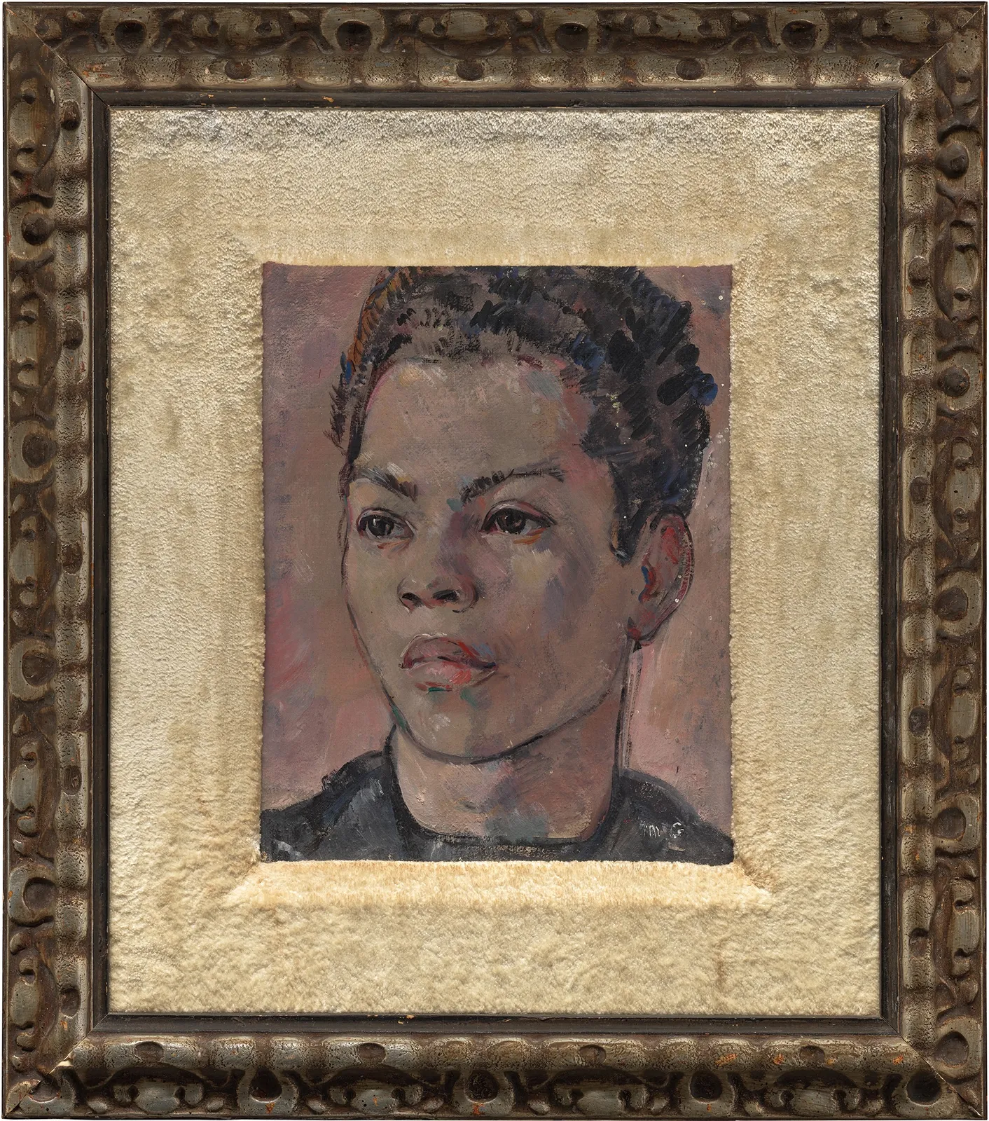 Maurice Grosser, Portrait of Milton Epps, 1947