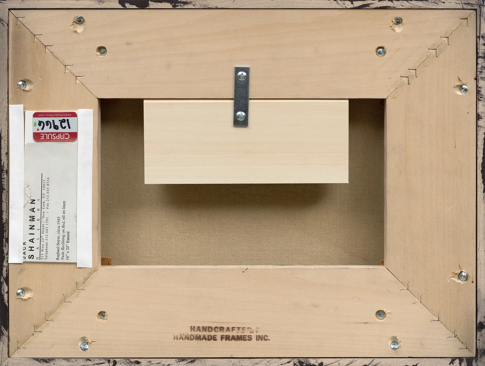 Raphael Soyer, Nude Reclining in Bed, c. 1960s