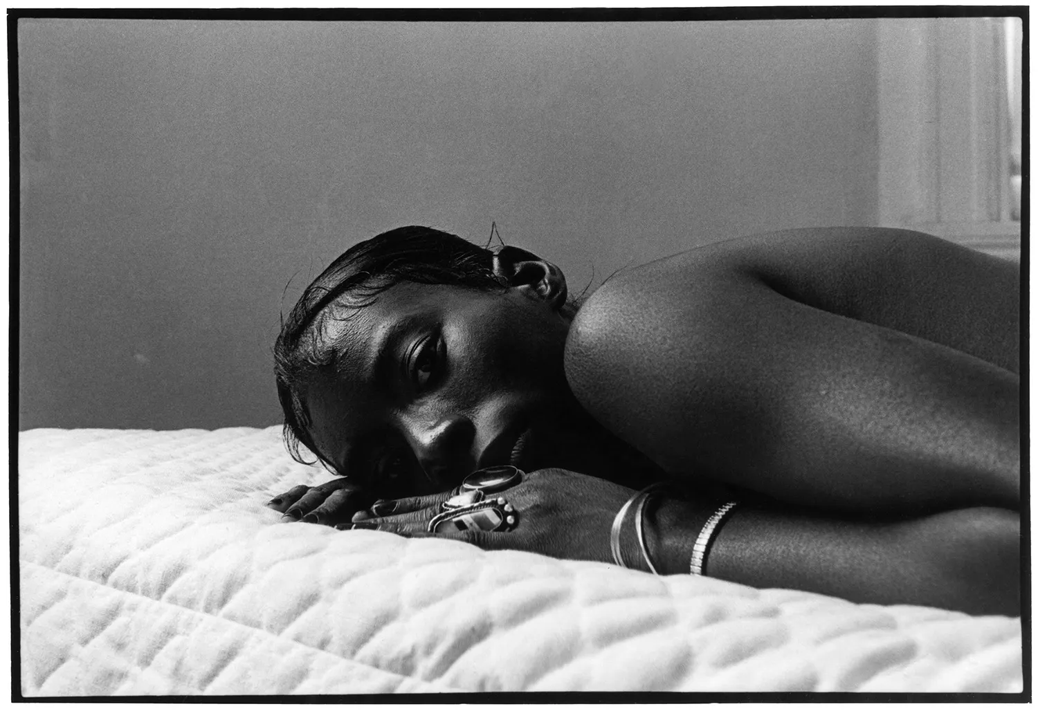 Steven Cuffie, Untitled (Woman in Bed), c. 1970s
