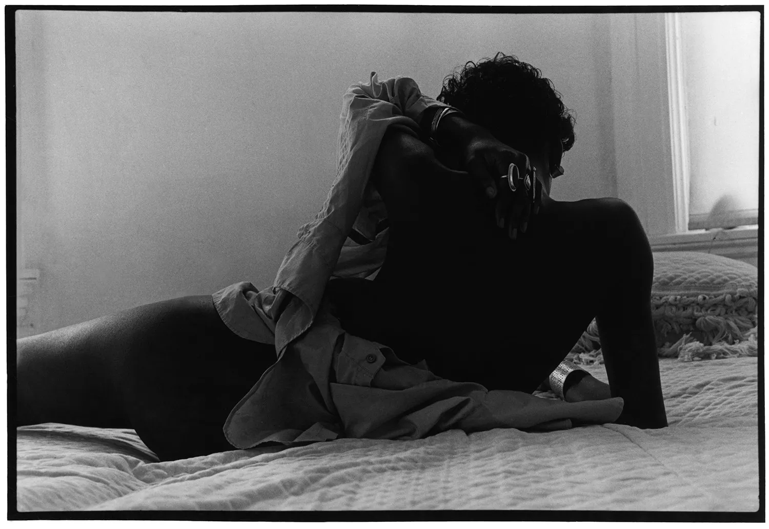 Steven Cuffie, Untitled (Woman in Bed), c. 1970s