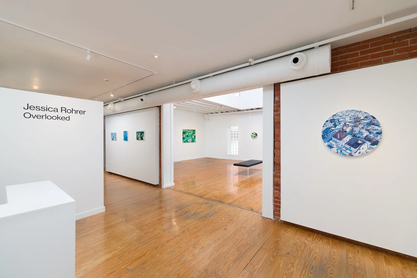 Jessica Rohrer, Blue Circle, 2023