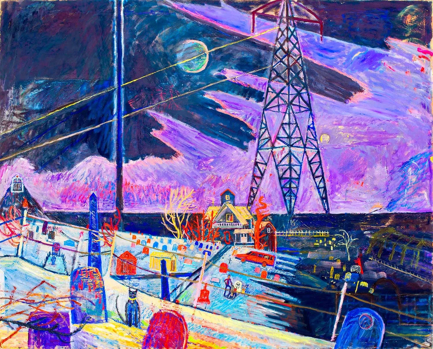 Lydia Farrell, Funereal Moon, 2022