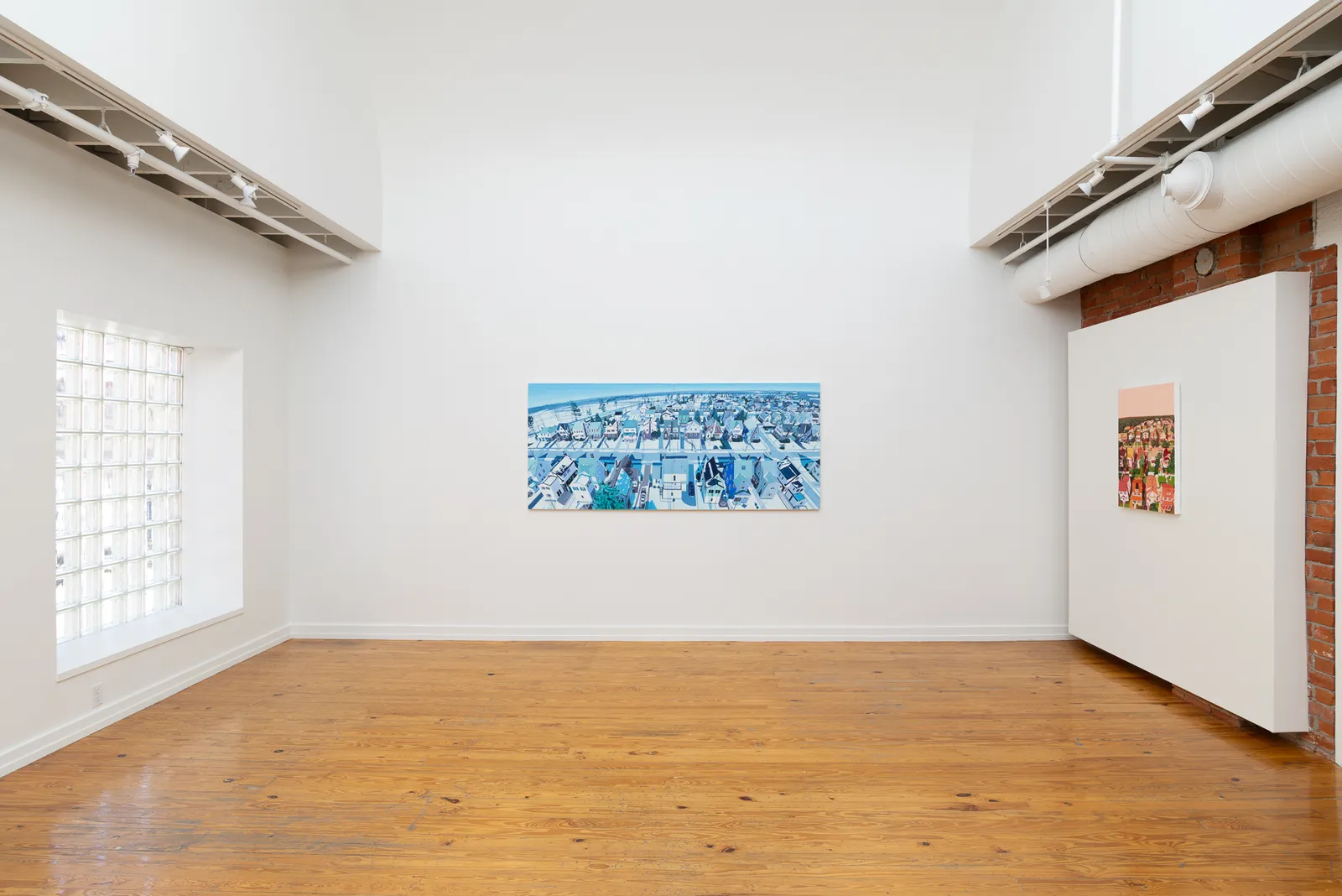 Jessica Rohrer, Blue Diptych, 2024