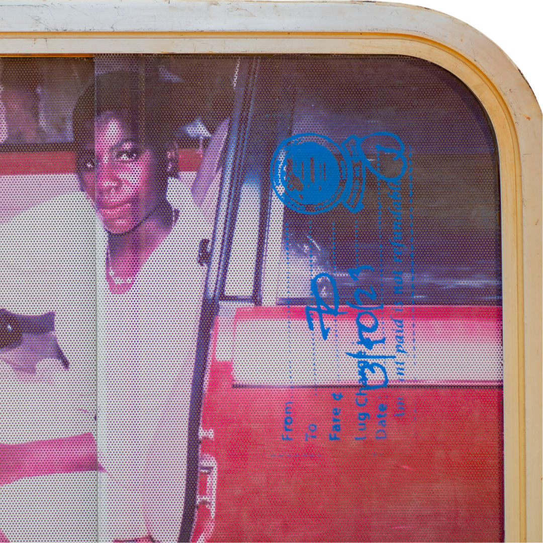 Caleb Kwarteng Prah, Red Car, 2024