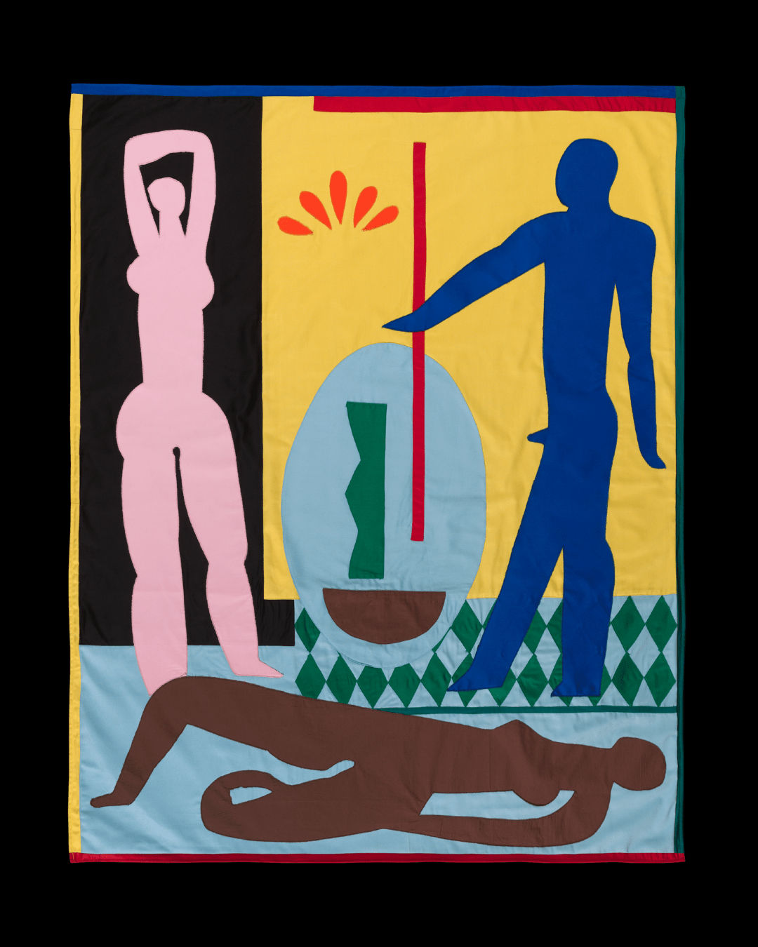 Philip Aguirre y Otegui, Courtyard II, 2024