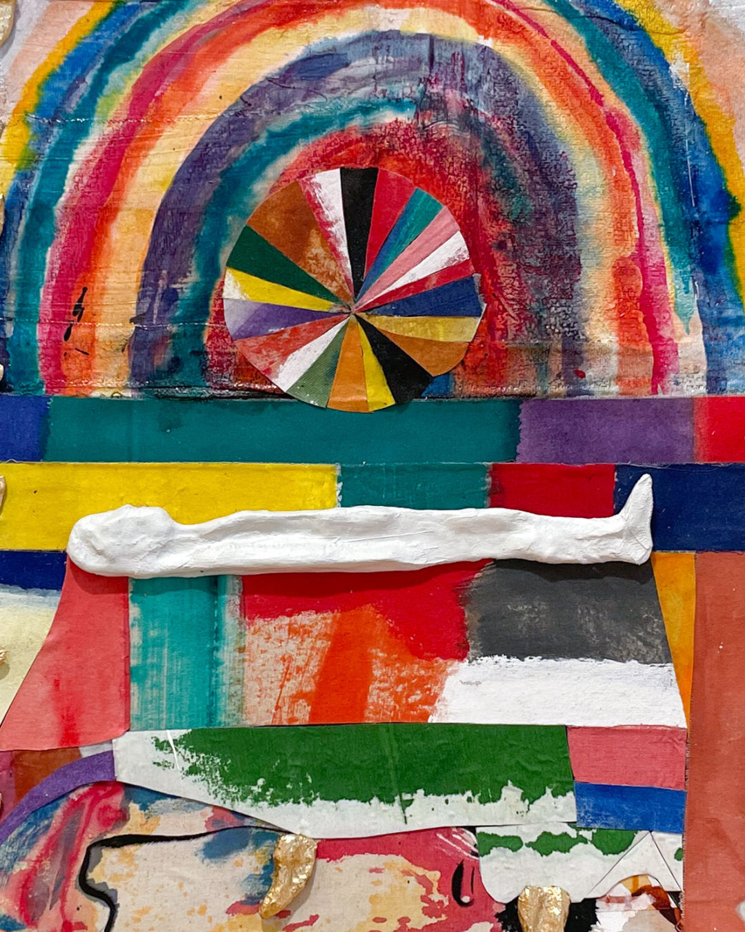 Miles Debas, Color in the Closed Eye, 2022