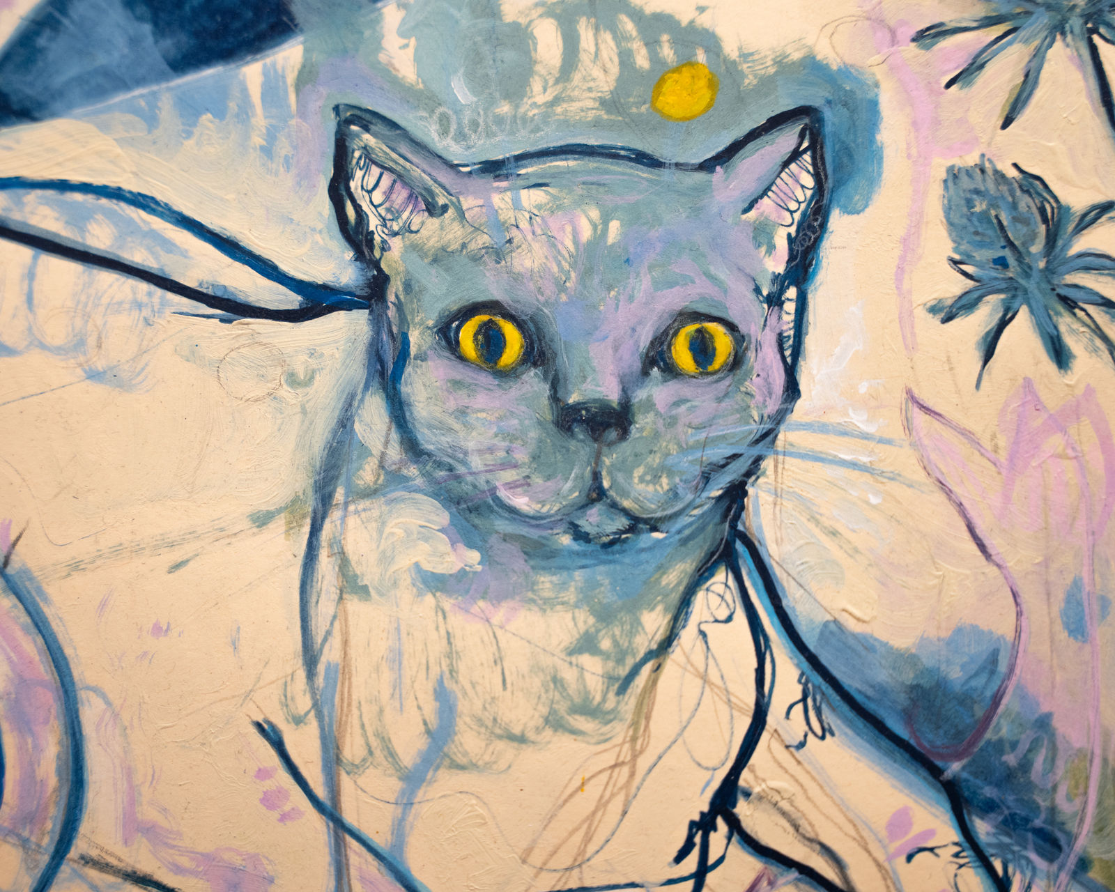 Simon Buret, The Bristling light, 2022