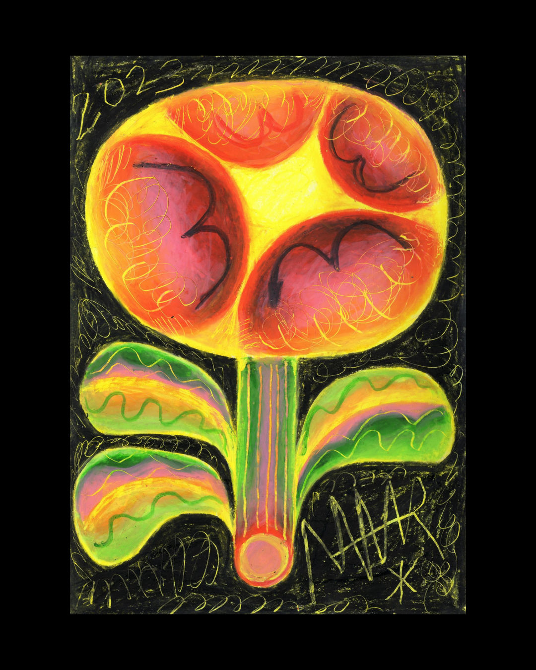 Anaïs Maar, A Flower for Each Stroke II, 2023