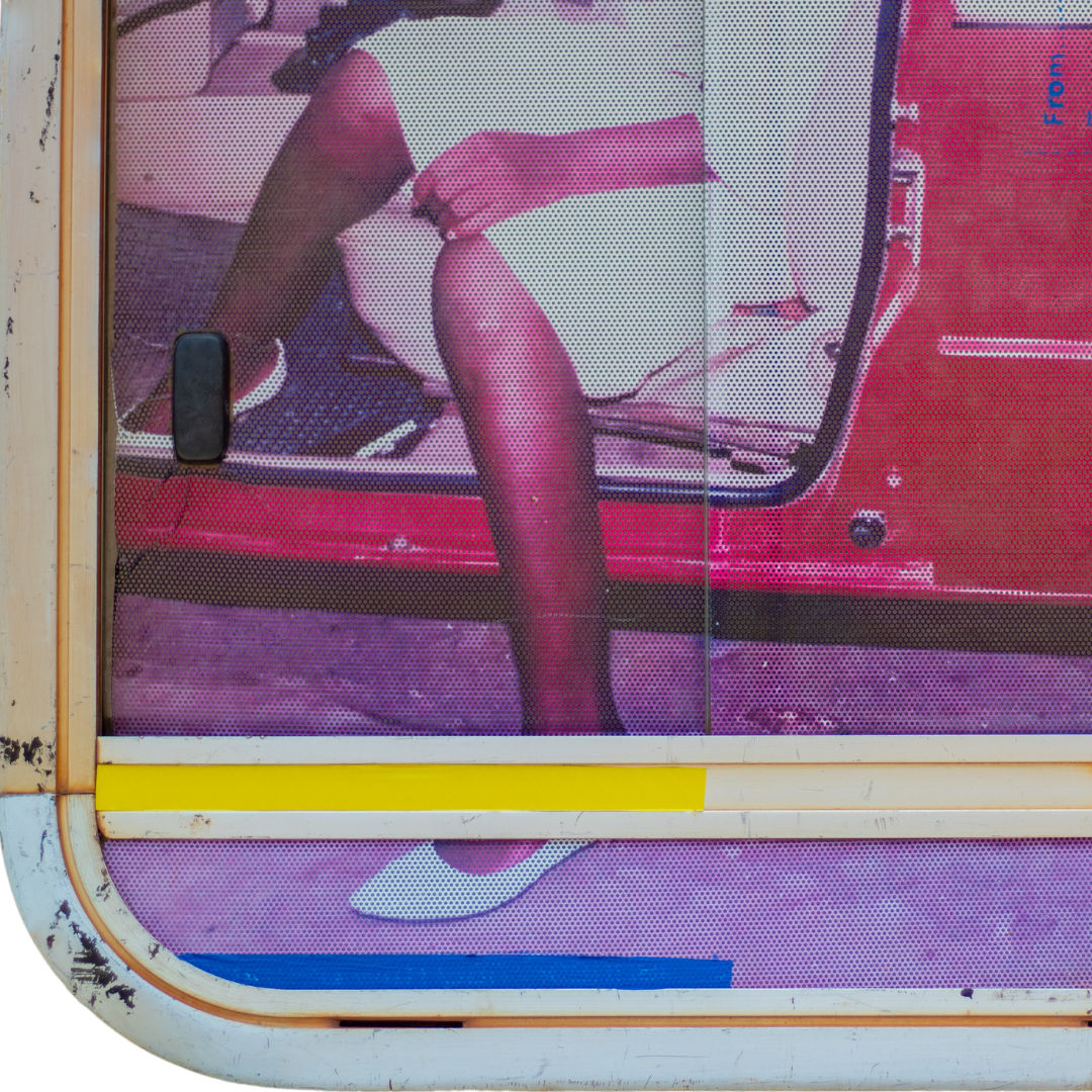 Caleb Kwarteng Prah, Red Car, 2024