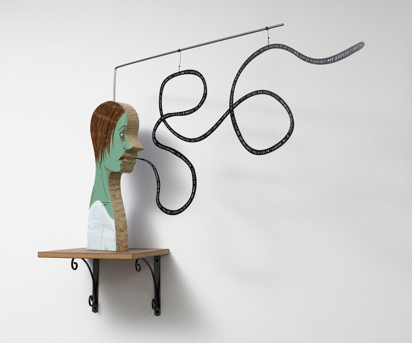 Ed Templeton, The gang + The government (Striped guy), 2008