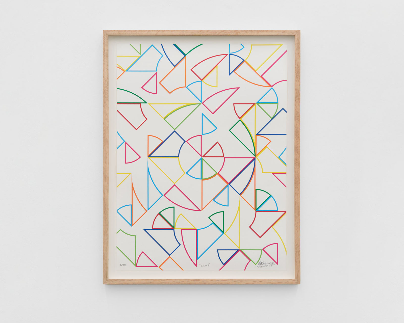 Eduardo Terrazas, 1.1.161S (1.1.161b, 1974) From the series: Possibilities of a Structure Subseries: Cosmos, 2025