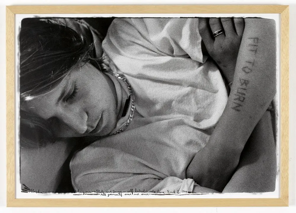 Ed Templeton, "Fit to burn" Erik E., 1999