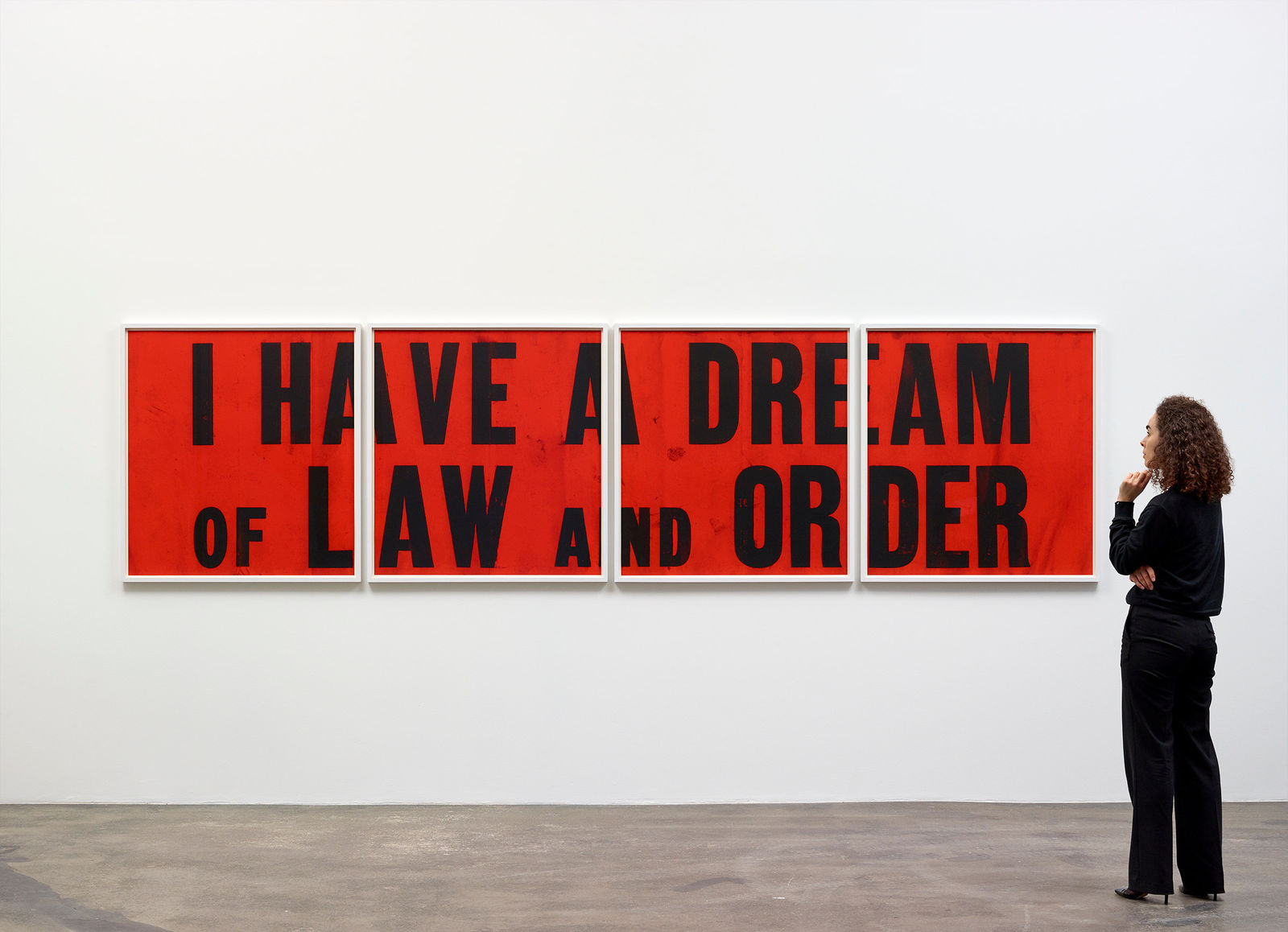 Gardar Eide Einarsson, I HAVE A DREAM OF LAW AND ORDER, 2018