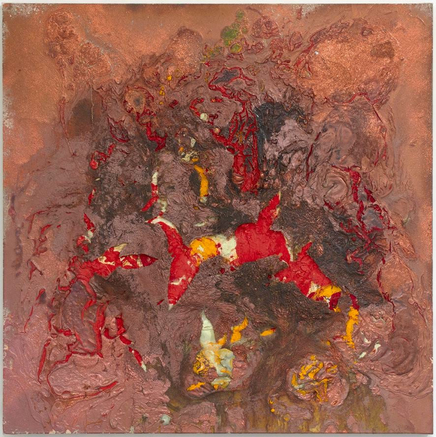 John Armleder, Asclepias tuberosa, 2008