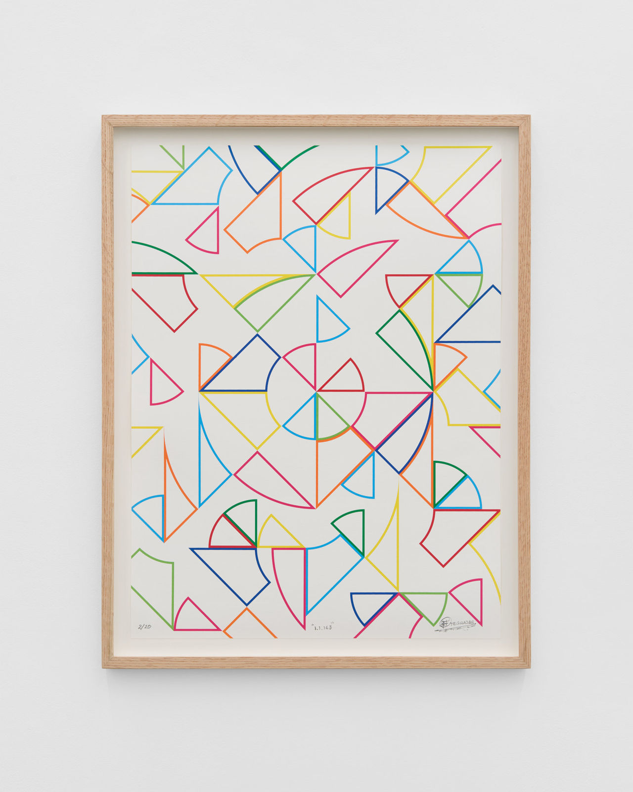 Eduardo Terrazas, 1.1.161S (1.1.161b, 1974) From the series: Possibilities of a Structure Subseries: Cosmos, 2025