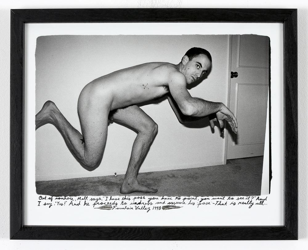 Ed Templeton, Dennis McGrath poses nude, 1998