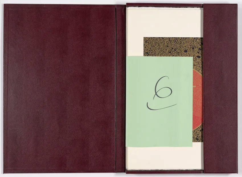Silkscreen Portfolio Carré Rouge (11), 1985