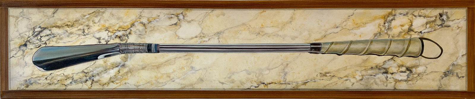 Scott Young, Shoe Horn and Shoe Fitting Stool, 2023