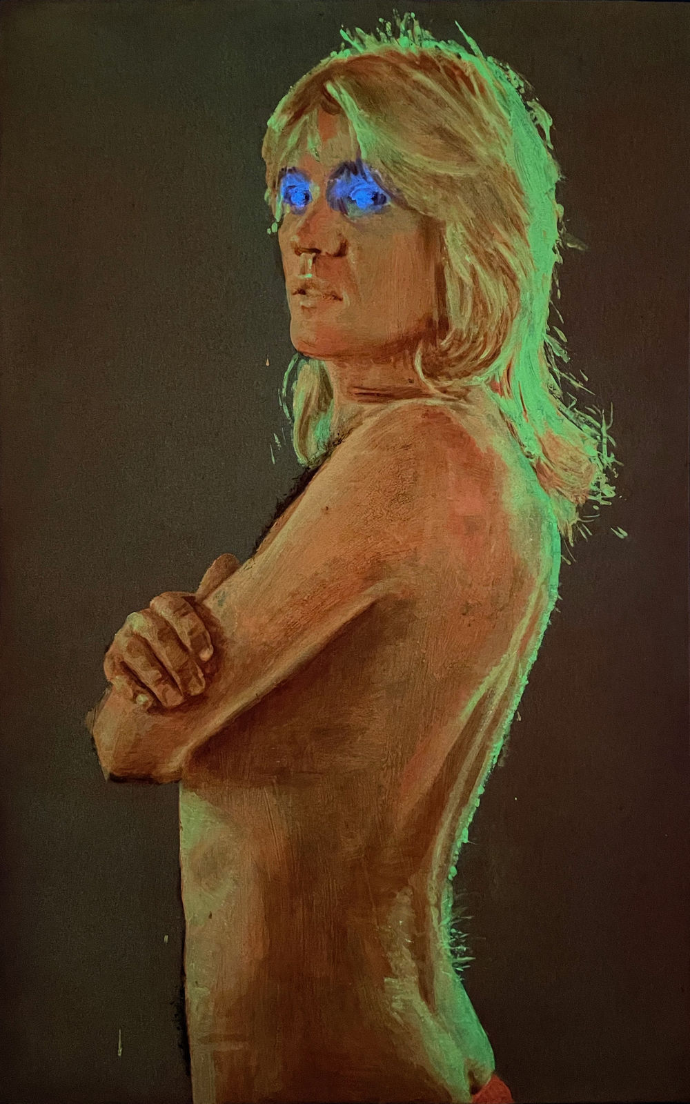 Nina Childress, Patrick à poil, 2021