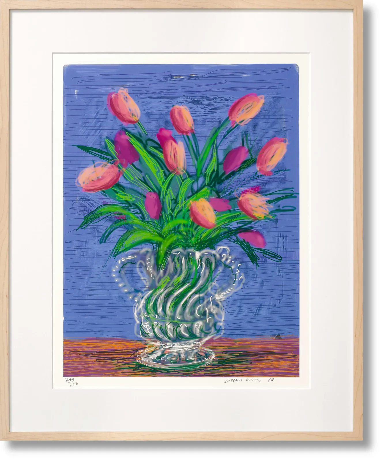 David Hockney, A Bigger Book. Art Edition No. 251–500 ‘Untitled, 346’, 2016