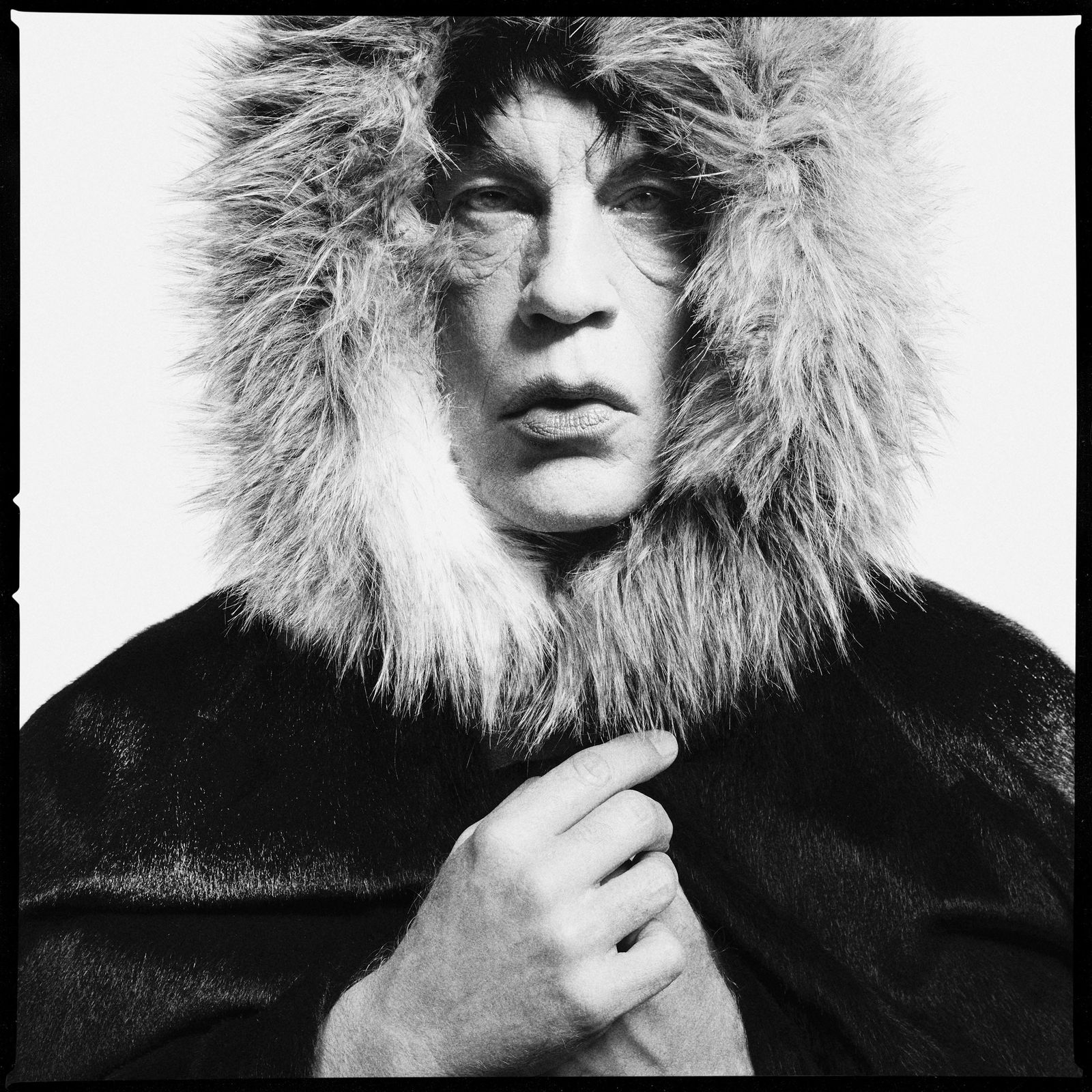 Sandro Miller, David Bailey / Mick Jagger, "Fur Hood" (1964), 2014